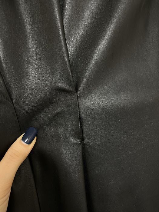 Плаття з екошкіри