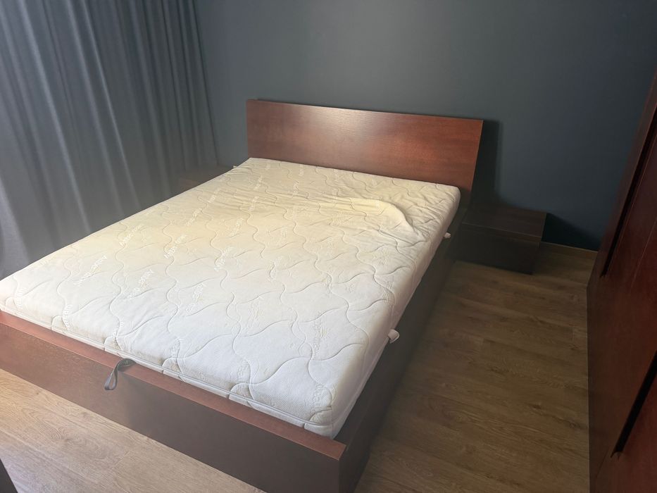 Sypialnia szafa, łóżko, komoda Paged Milano