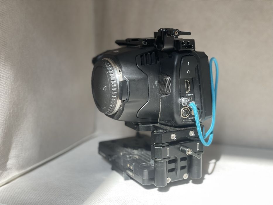 6k Blackmagic Cinema Pocket 6k EF + tilta small rig