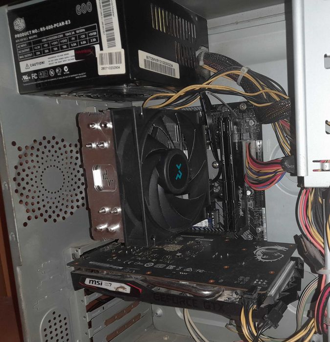 Ігровий ПК Intel i5-10400F, GTX 1650, 16GB RAM, SSD 500GB