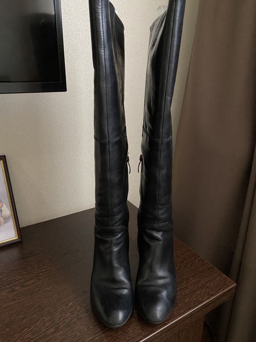 Сапожки шкіряні весна