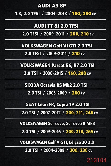 Downpipe golf 5 GTI mk5 / golf 6 GTI mk6  Audi TT Audi A3  scirocco passat