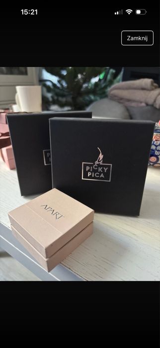 Pudelka na bizuterie Kruk