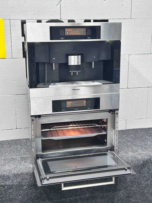 Комплект Духова щафа з НВЧ і Кавомашина Miele