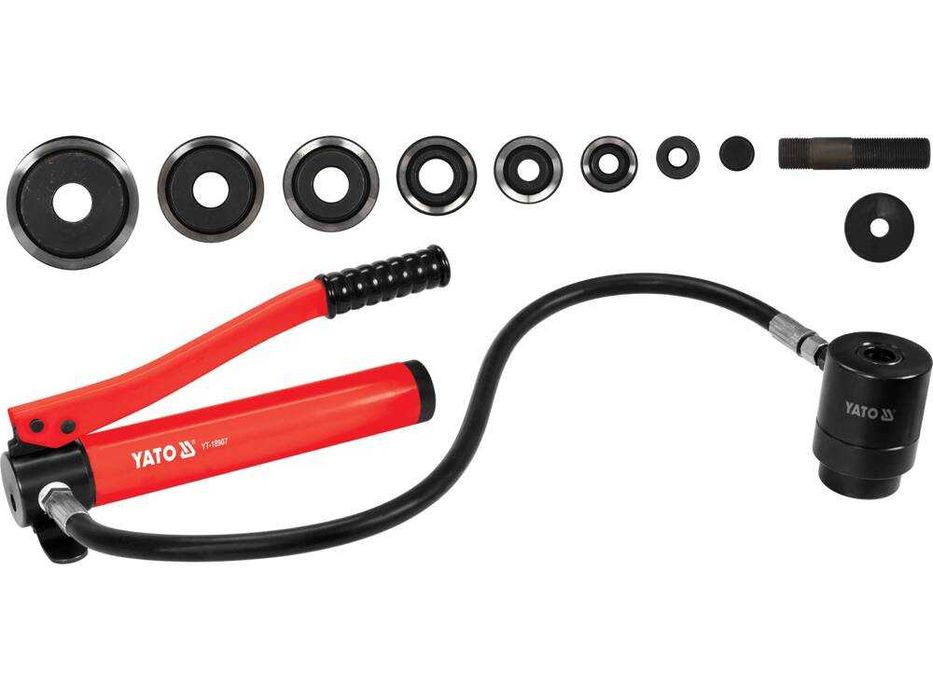 WYCINAK hydrauliczny OTWORÓW blach 22-60MM siłownik praska - OKAZJA