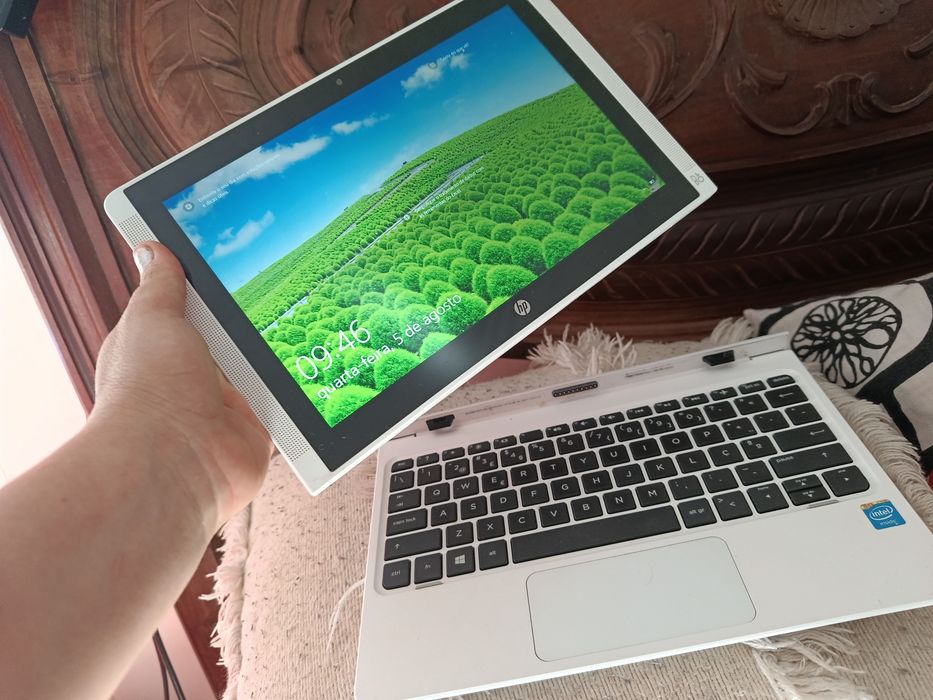 Tablet hp funcionando