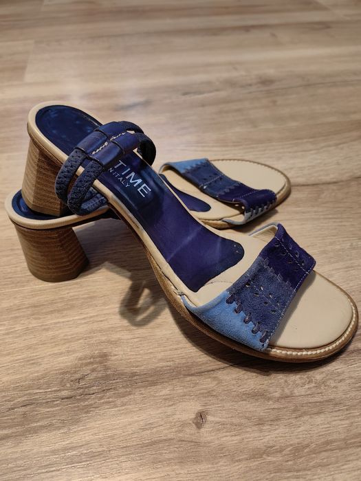 Sandały granatowe 37 On Time