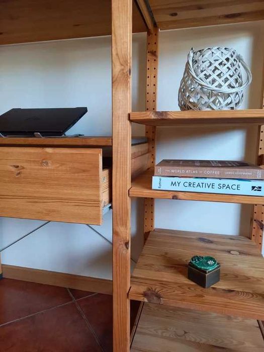 Peças Ikea, Gama Ivar 50 cm, madeira pinho natural