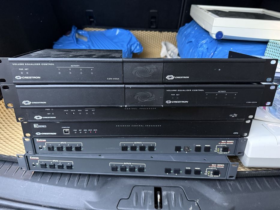 Crestron  Extron лот 6 модулів