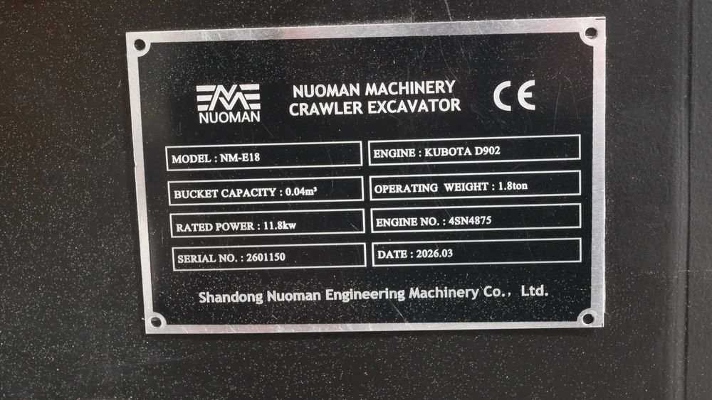 MINIKOPARKA 1.8t | Kubota D902 | kabina | 3 łyżki | leasing | FV23