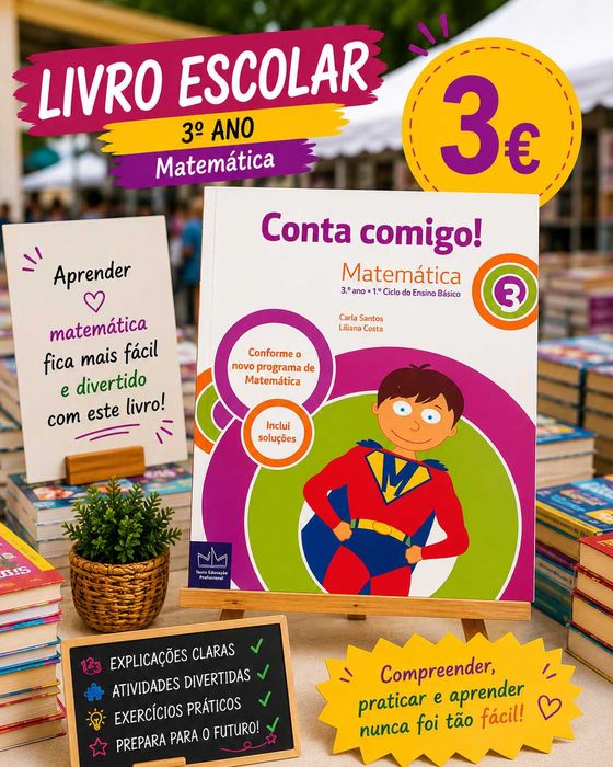 Livro escolar - Matemática 3º Ano
