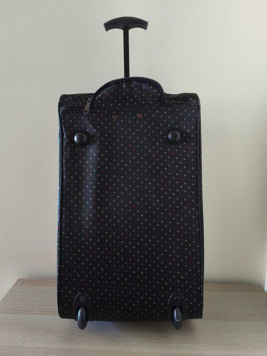 Mala MISAKO de Viagem de Cabine / Trolley de Tecido Preto