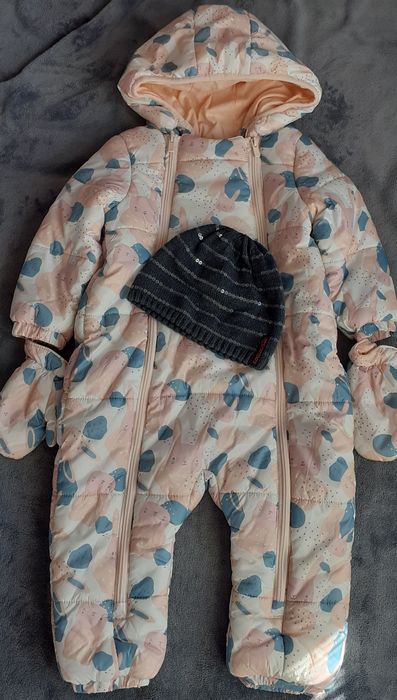 Kombinezon zimowy r.92 5.10.15 w króliczki