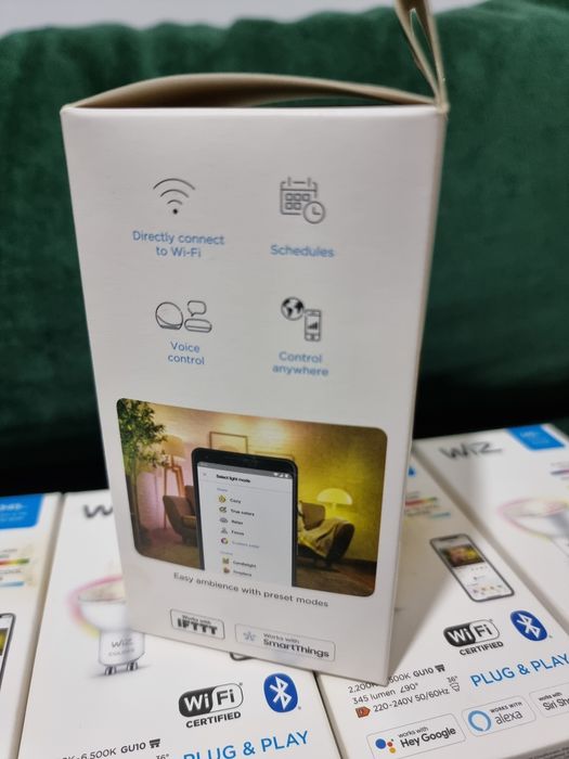 Lampada GU10 WiZ WiFi LED