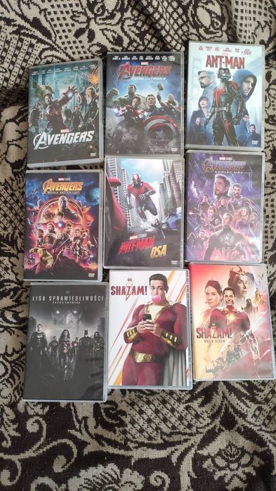 Zestaw filmów dvd rozne tytuły