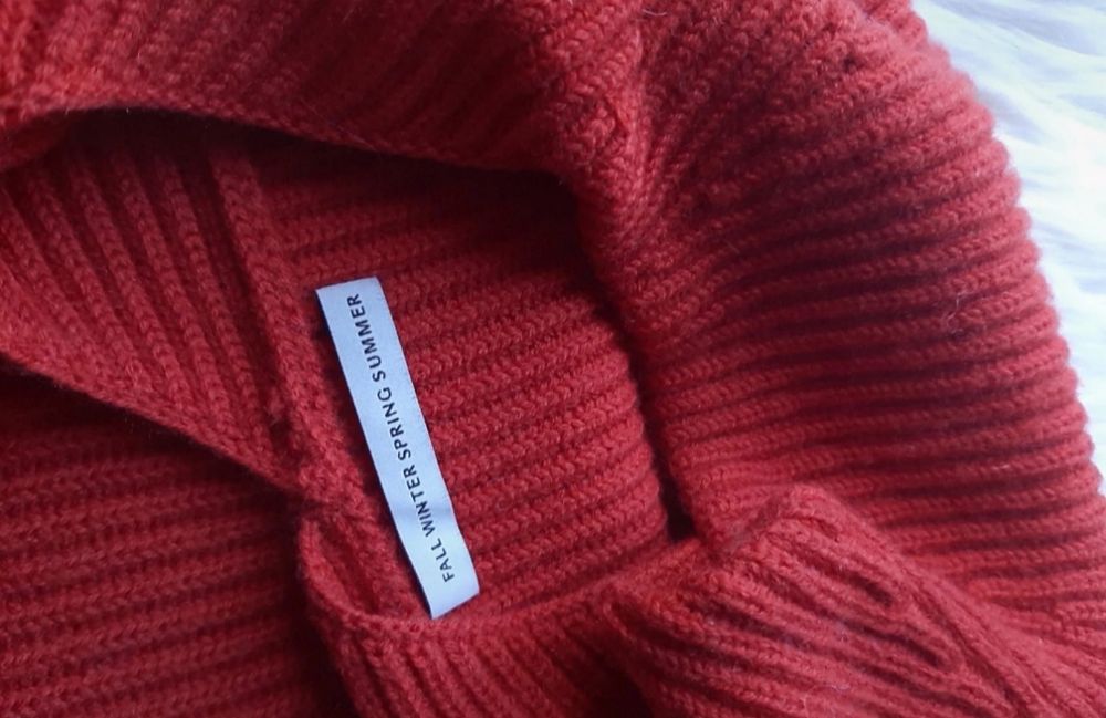 Sweter wełna Fall winter spring summer/Luźny krój Roz XS/S
