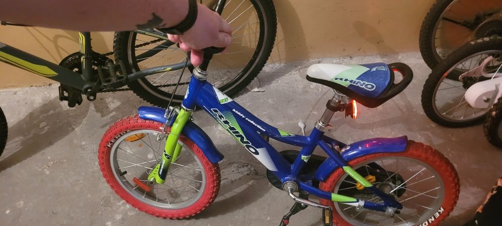 Rowerek 16" aluminiowa rama