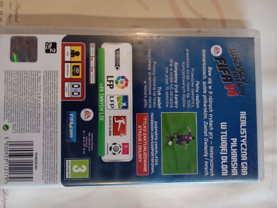 PSP FIFA 14 Legacy Edition