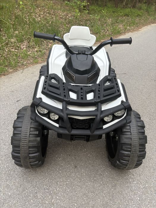 Quad elektryczny dla dzieci ATV biały