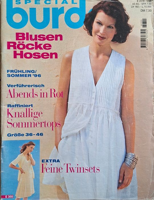 Burda - Gazetki Modowe od 3/80 do 3/19  !!! WYKROJE !!!