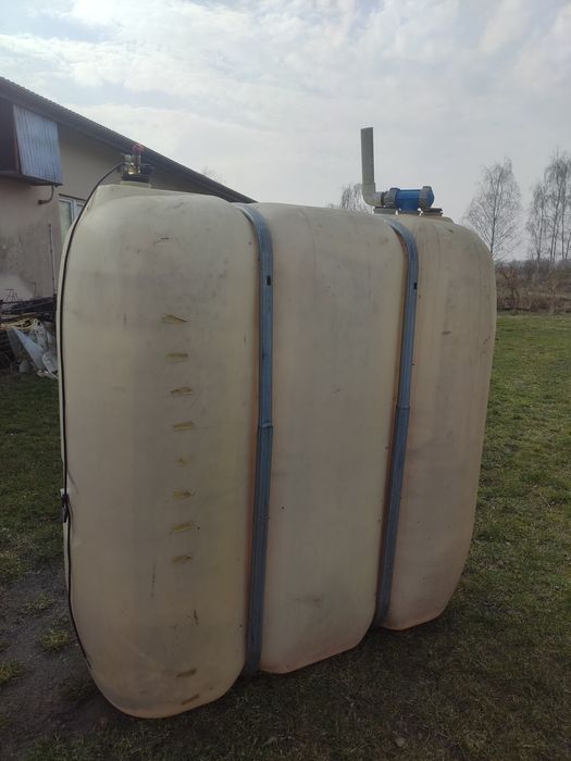 Zbiornik schutz tank 1600L na paliwo, olej opałowy