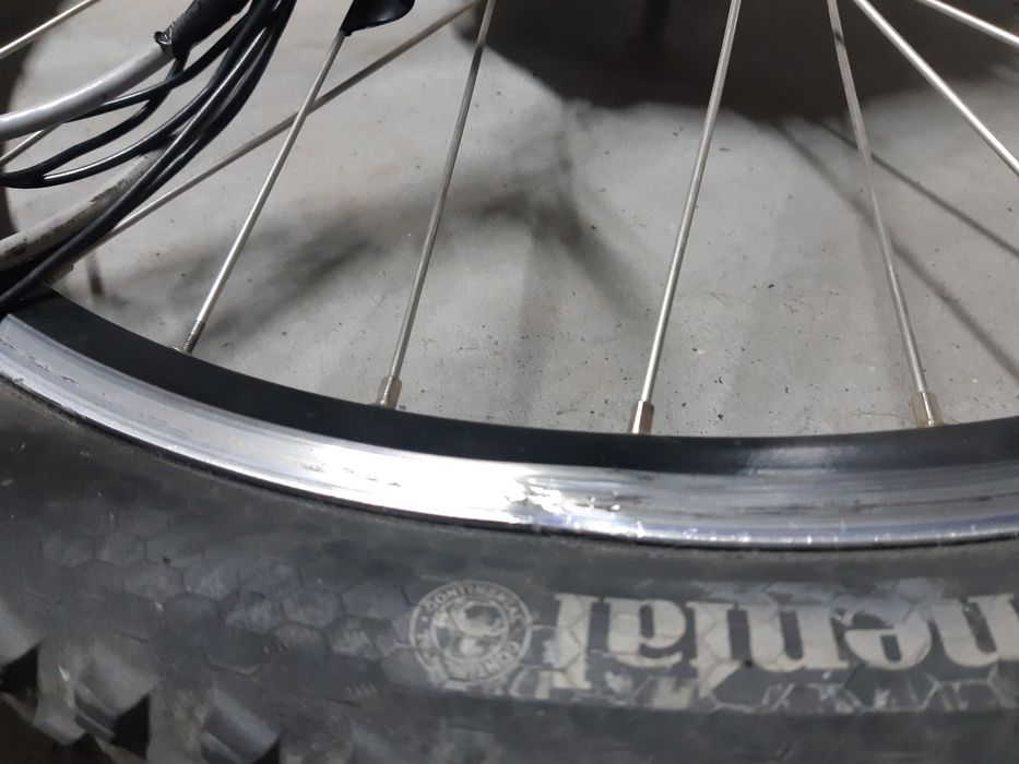 Silnik bionx 3 generacji po przeróbce  na obręczy 26