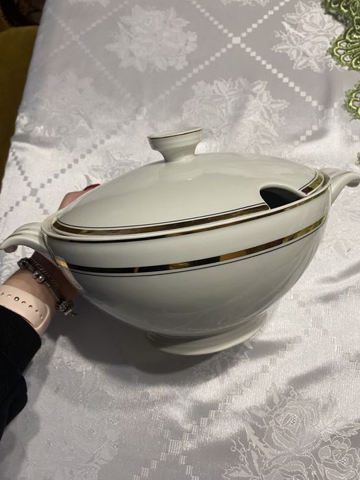 Waza porcelana art deco Ćmielów wzór Aleksander