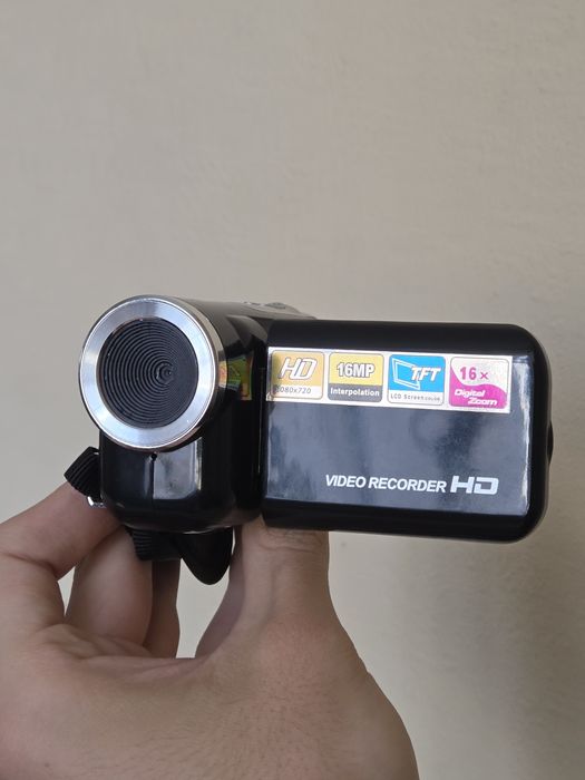 Y2K Lo-Fi Camcorder Kamera Cyfrowa Retro