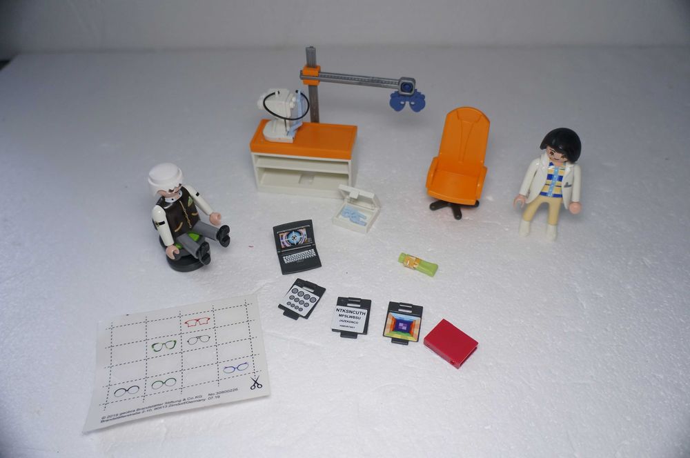Playmobil 668 Optyk Pokój Lekarz Okulista Playmobile