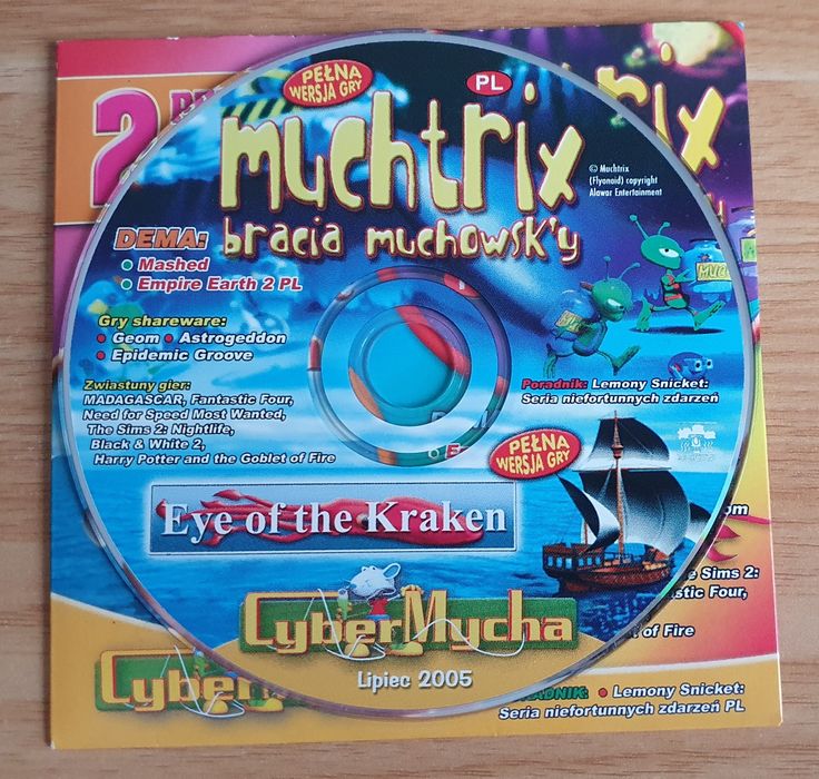 Gry Muchtrix i Eve of the Kraken PC