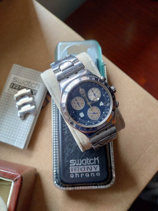 Swatch Irony Chrono Mesmeric – YCS412G