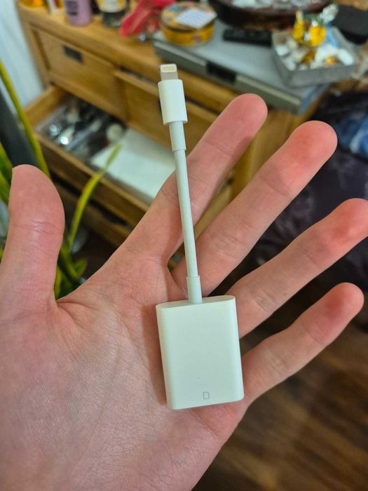 Apple Lightning do SD Card Camera Reader | w pełni sprawny