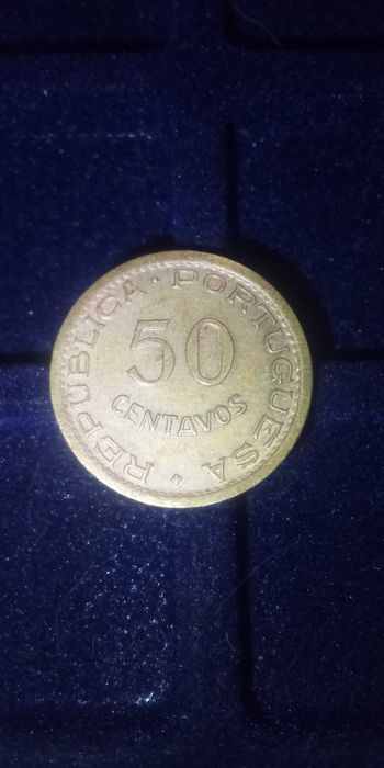 Moeda de 50 centavos de Moçambique de 1957