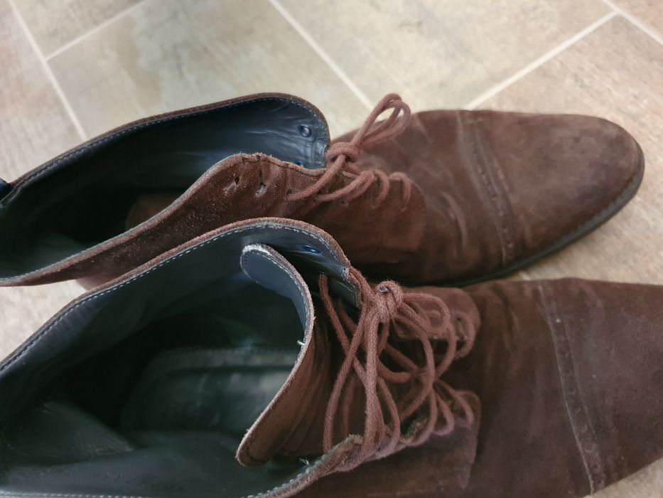 Buty Hugo Boss zamszowe