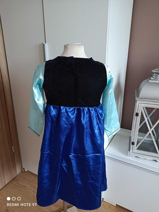 NOWY strój karnawałowy ANNA ANNY Kraina Lodu Frozen kostium 98/110 (10