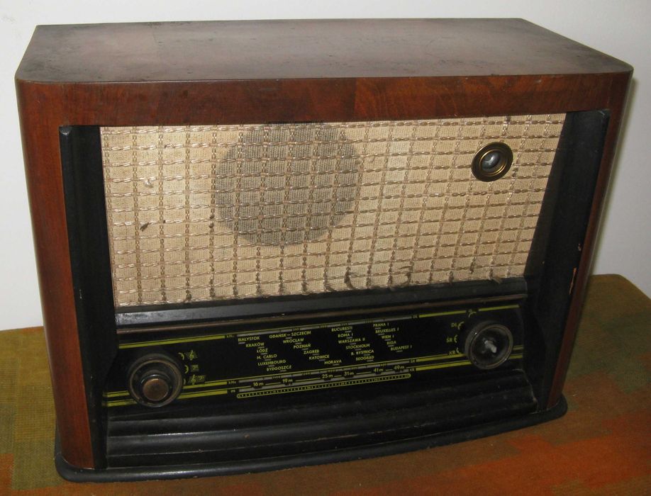 Radio lampowe Mazur II