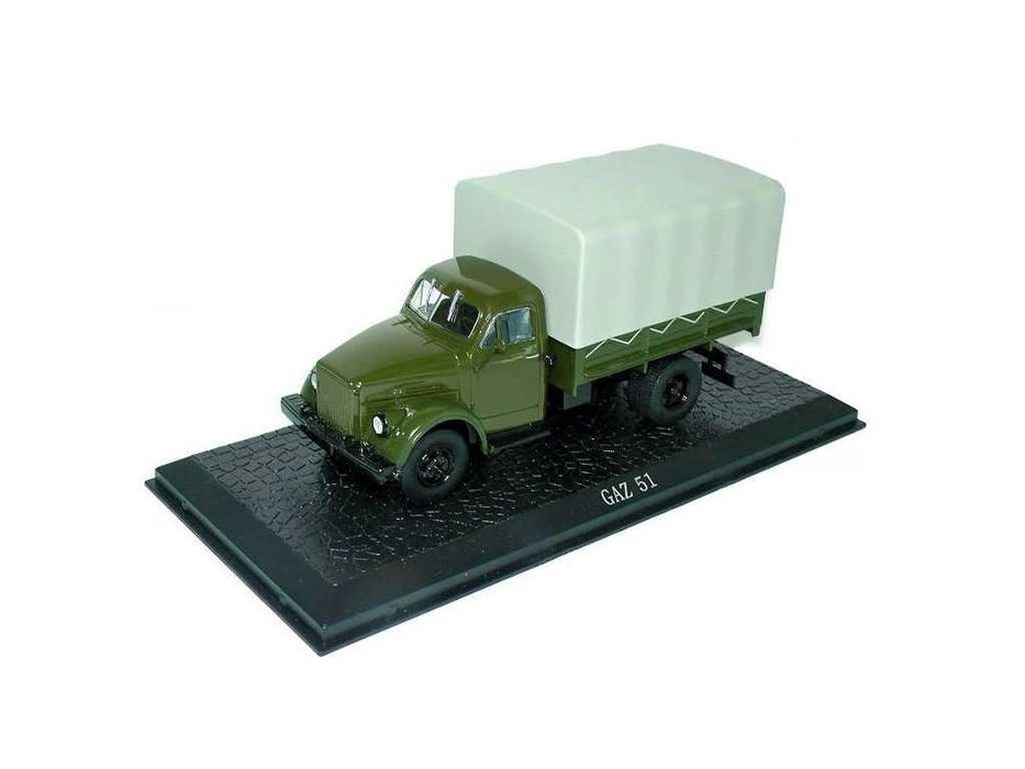 ГАЗ-51 бортовой с тентом (1946) - ATLAS COLLECTION