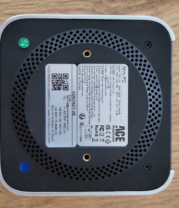 Mini komputer Acemagician T8Plus mini PC, 12. generacji Alder 8/256GB