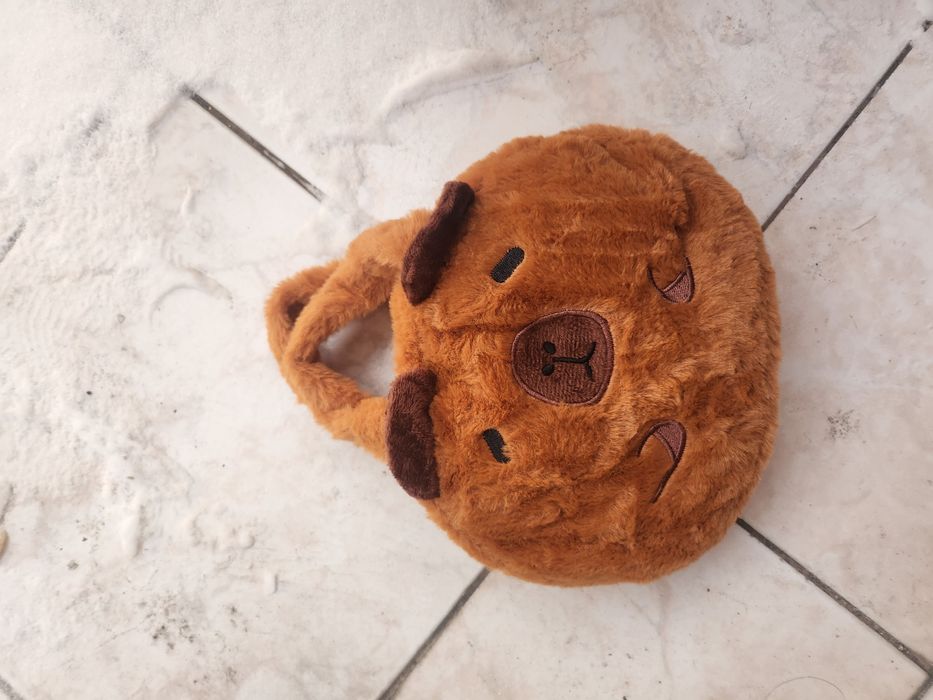 Pluszowa torebka kapibara – miękka, urocza torebka dziecięca