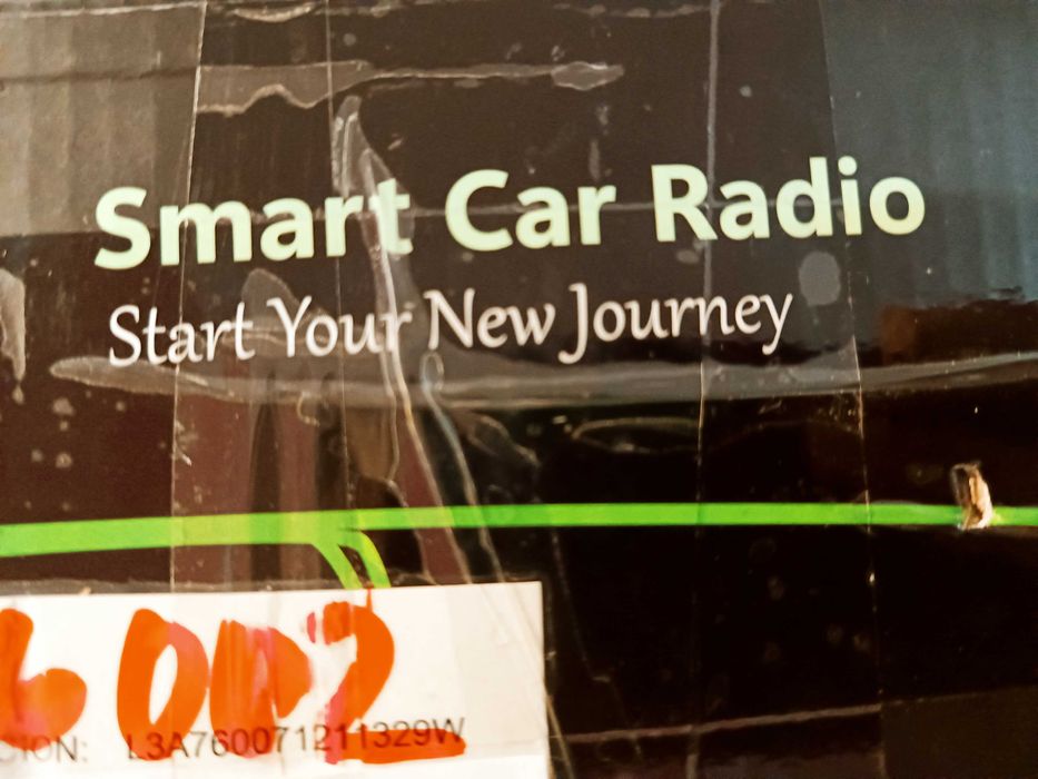Car radio and android screen