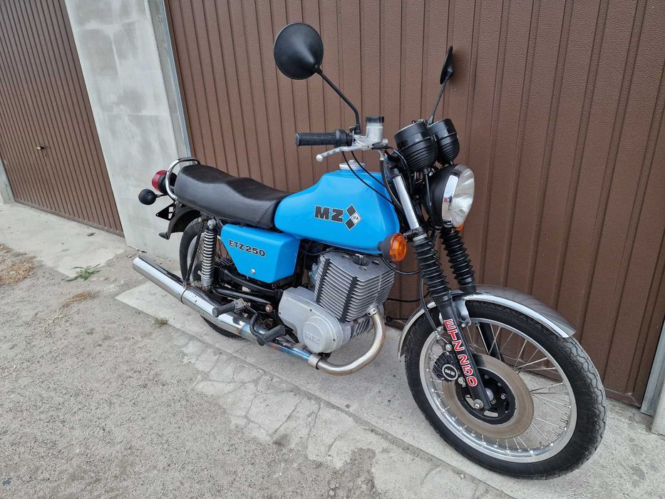 MZ ETZ 250 Ładna z DE Niebieska 83 rok