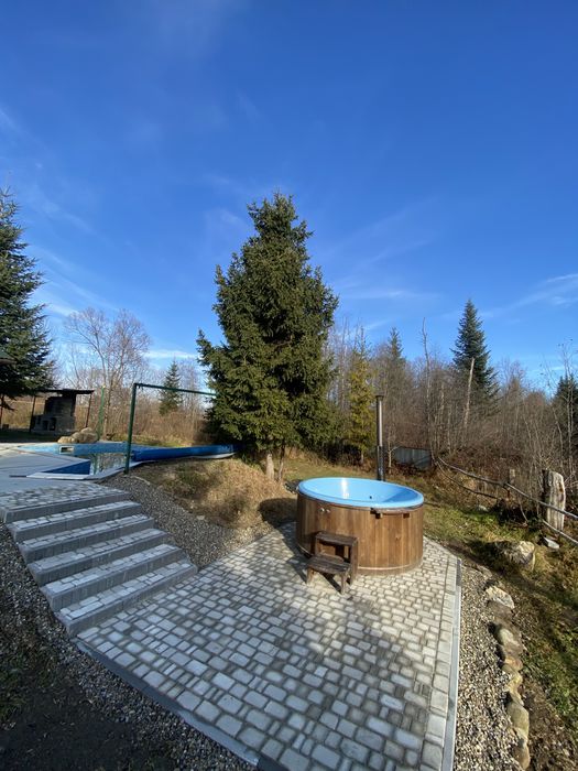 Оренда будинок Мигово Басейн Котедж відпочинок  Карпати Чан Сауна