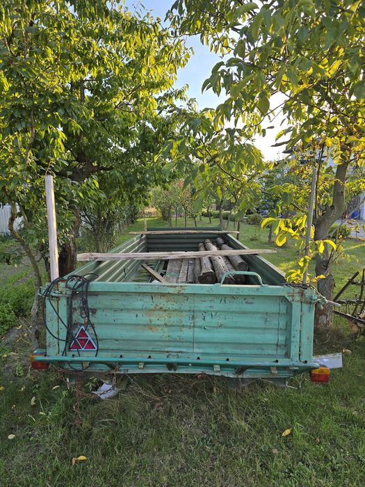 Przyczepa dwuosiowa tandem