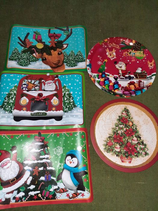 Подносы новогодние