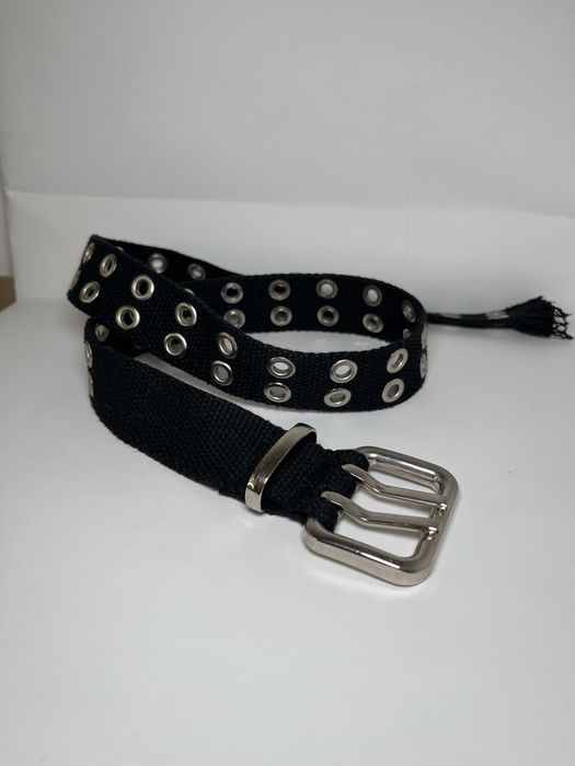 Текстильний ремінь чорний