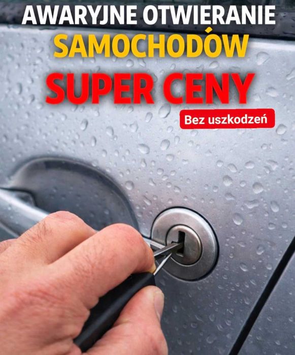Ślusarz Łódź, Awaryjne otwieranie mieszkań/samochodów