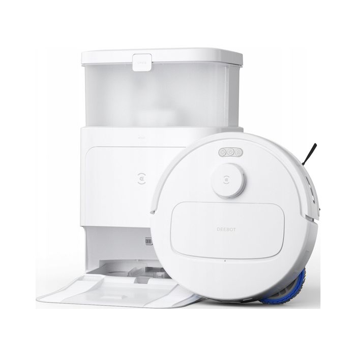Robot sprzątający ECOVACS DEEBOT N30 PRO Omni biały z bazą myjącą mopy
