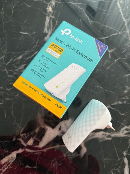 Підсилювач бездротового сигнала TP-Link AC750 (RE190)