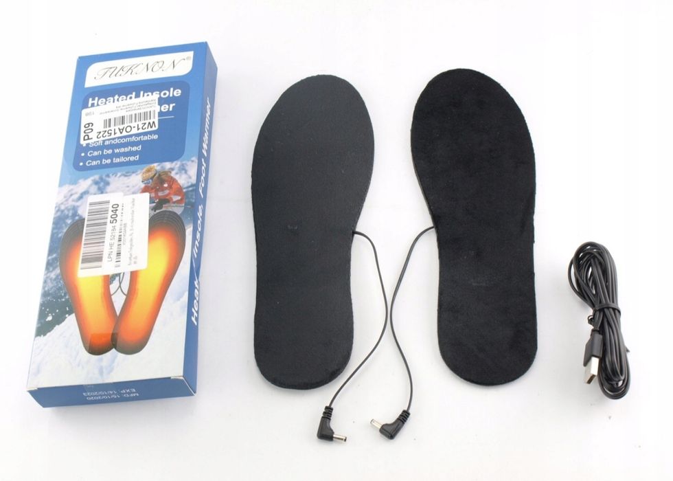 TUKNON podgrzewane wkładki do butów rozm 35-45