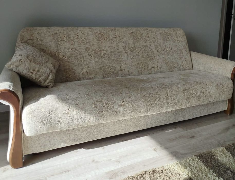 Wersalka rozkładana Jurowiecka beżowa